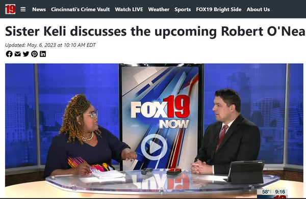 FOX19: Sister Keli discusses Robert O'Neal