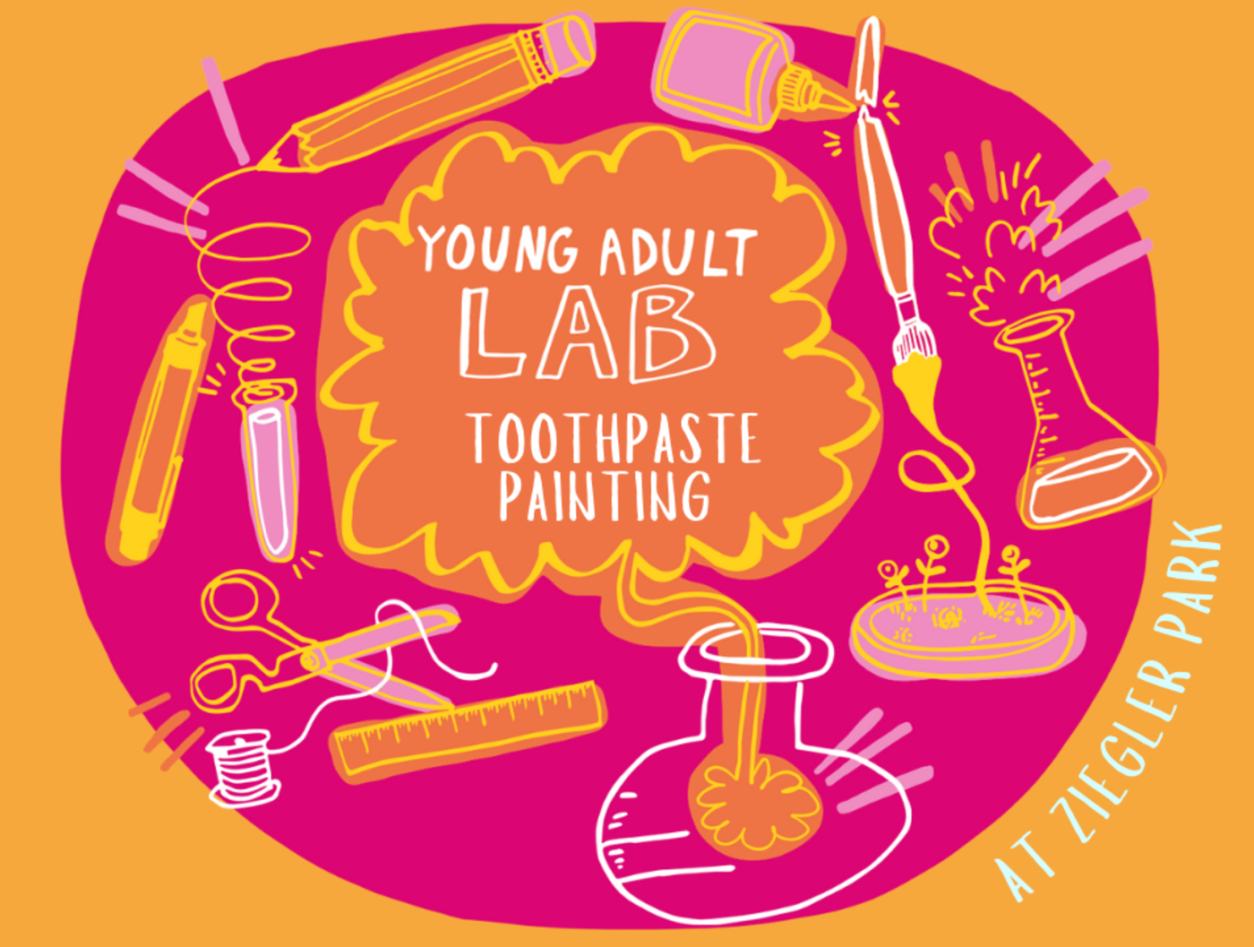 Young Adult Lab: Toothpaste Painting 