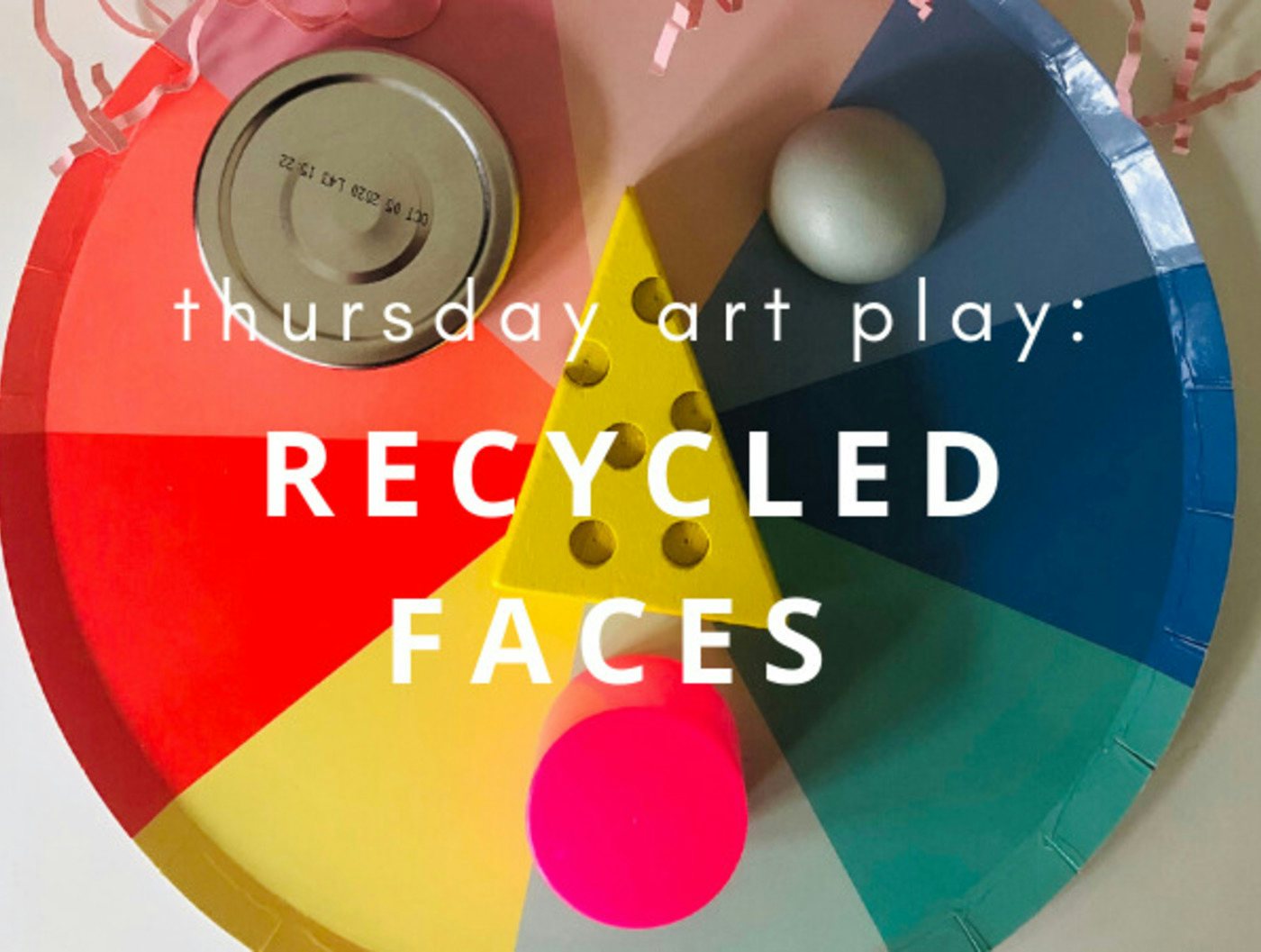 Thursday Art Play Live: Recycled Faces