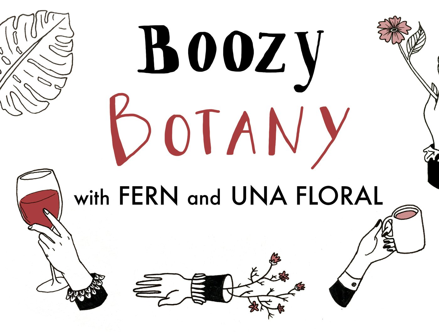 Drink and Draw: Boozy Botany