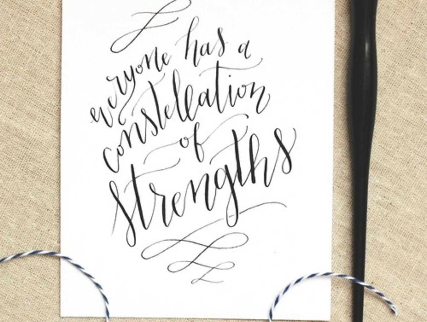 One Night One Craft: Brush and Pen, Calligraphy