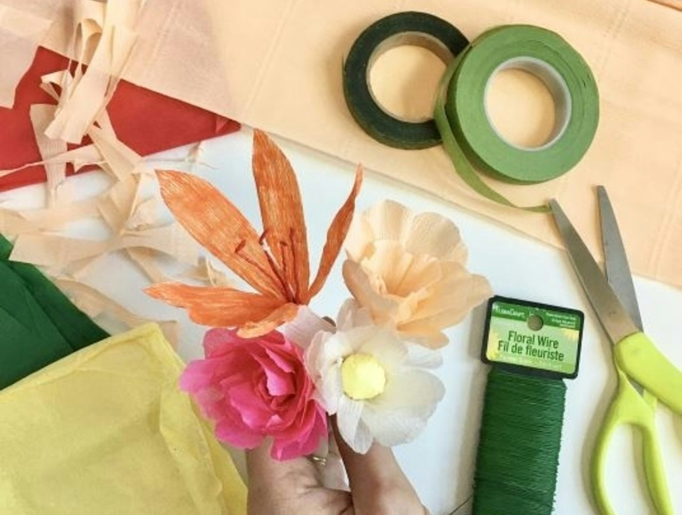 One Night One Craft: Paper Flowers