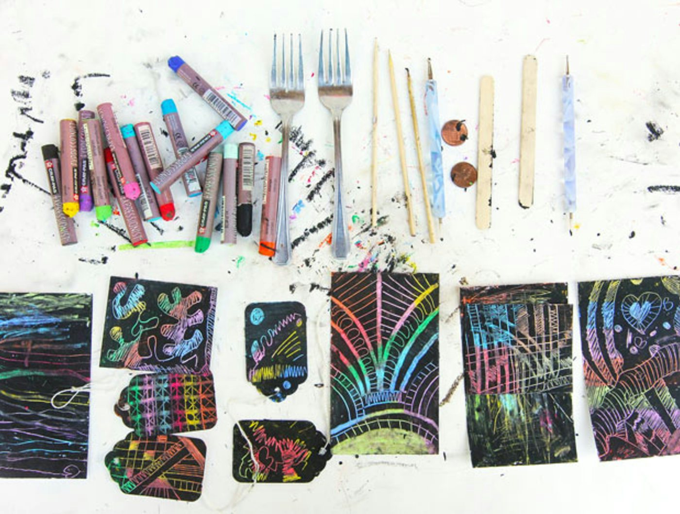YOUNG ADULT LAB: SCRATCH ART