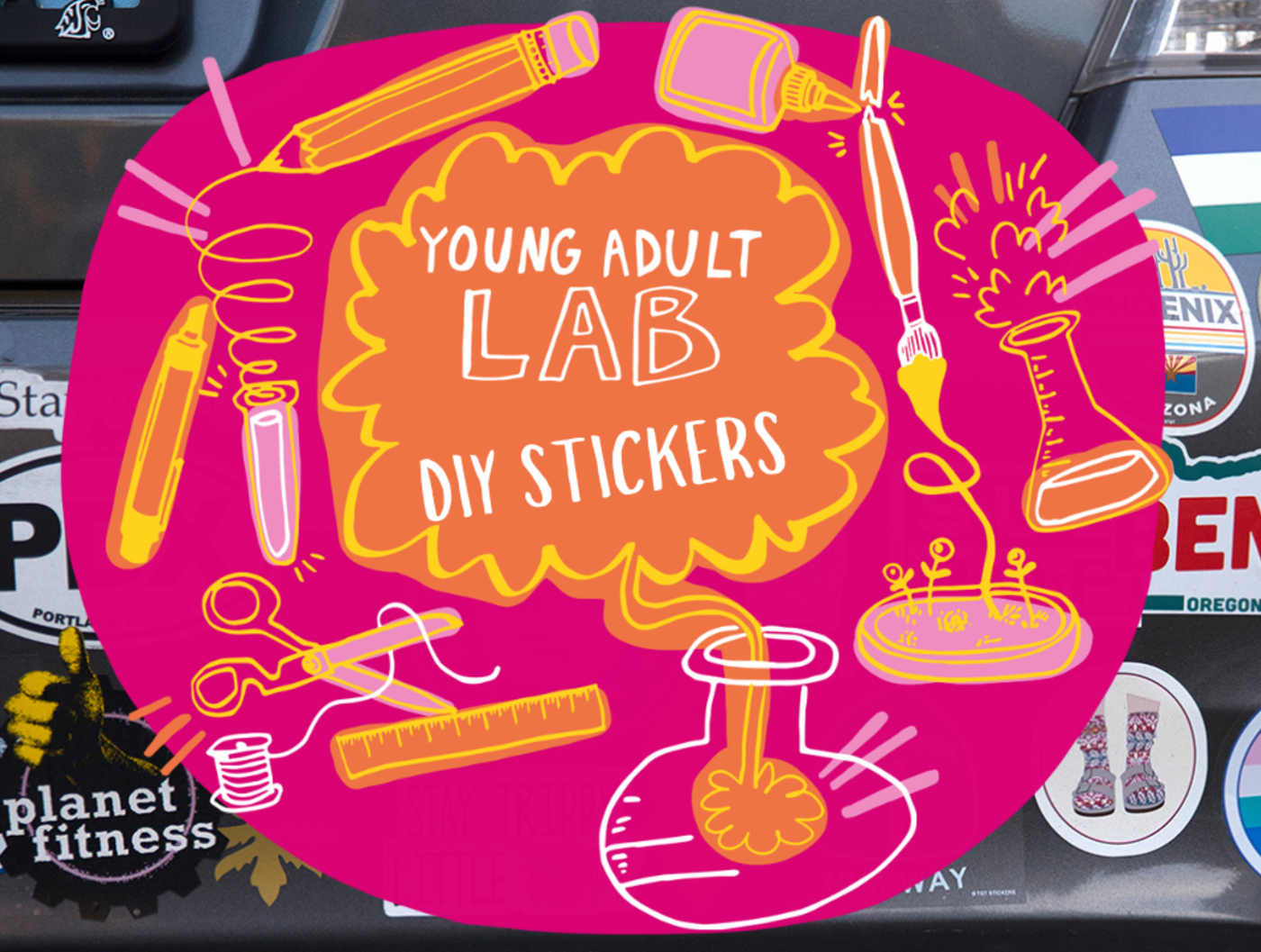 Young Adult Lab: DIY Stickers