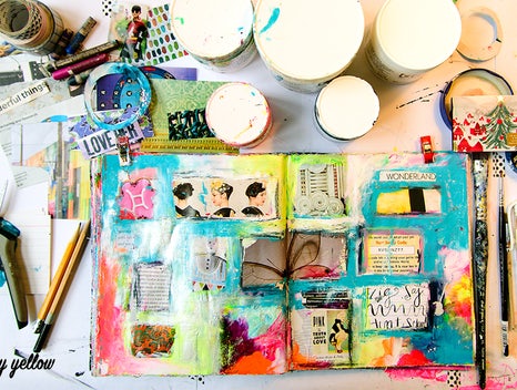 Young Adult Lab: Art Journaling