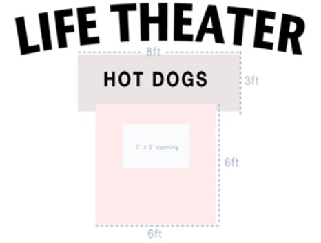 Life/Theater Hot Dogs Performance 1
