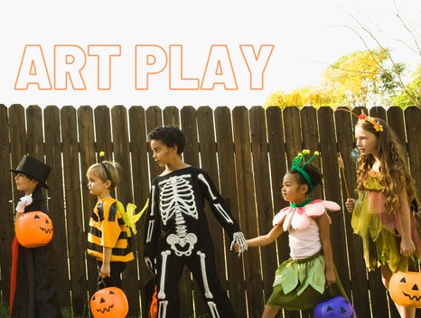 Thursday Art Play: Halloween Party  