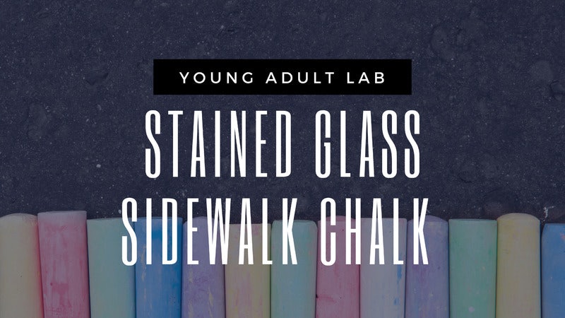 young-adult-lab-at-ziegler-park-stained-glass-sidewalk-chalk